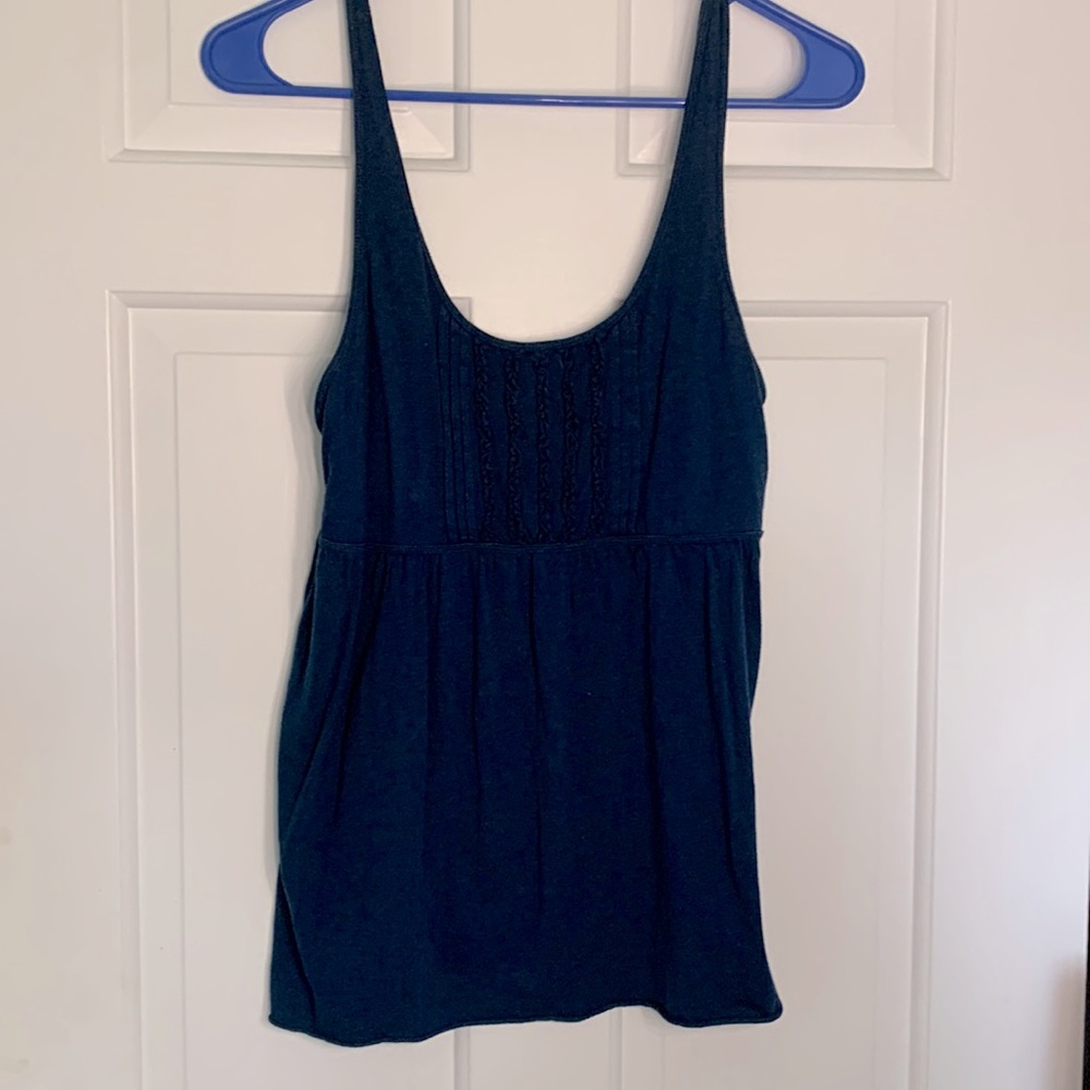 Dark blue tank top